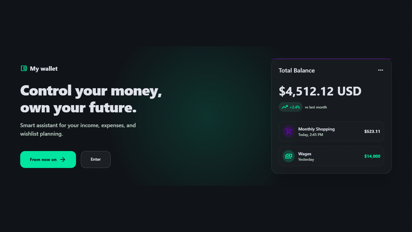 myWallet preview
